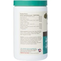 NaturVet Hemp Aches & Discomfort Glucosamine Plus Hemp Seed Dog Supplement -Pet Wellness 162206 PT2. AC SS1800 V1698695083