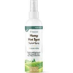 NaturVet Hemp Hot Spot With Aloe Vera Dog Spray