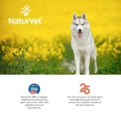 NaturVet Hemp Deodorizing Dog Shampoo With Oatmeal & Honey -Pet Wellness 162216 PT7. AC SS1800 V1698693733