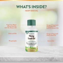 NaturVet Hemp Liquid Supplement For Cats & Dogs -Pet Wellness 162220 PT4. AC SS1800 V1698696971