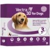 Vectra 3D Flea & Tick Spot Treatment For Dogs, 56-95 Lbs