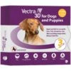 Vectra 3D Flea & Tick Spot Treatment For Dogs, 5-10 Lbs