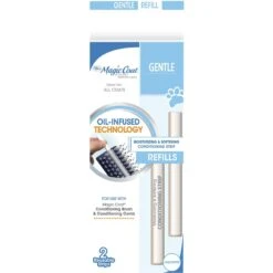 Four Paws Magic Coat Gentle Moisturizing & Softening Conditioning Strip Refills, 2-pack