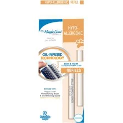 Four Paws Magic Coat Hypo Allergenic Skin & Coat Conditioning Strip Refills, 2-pack