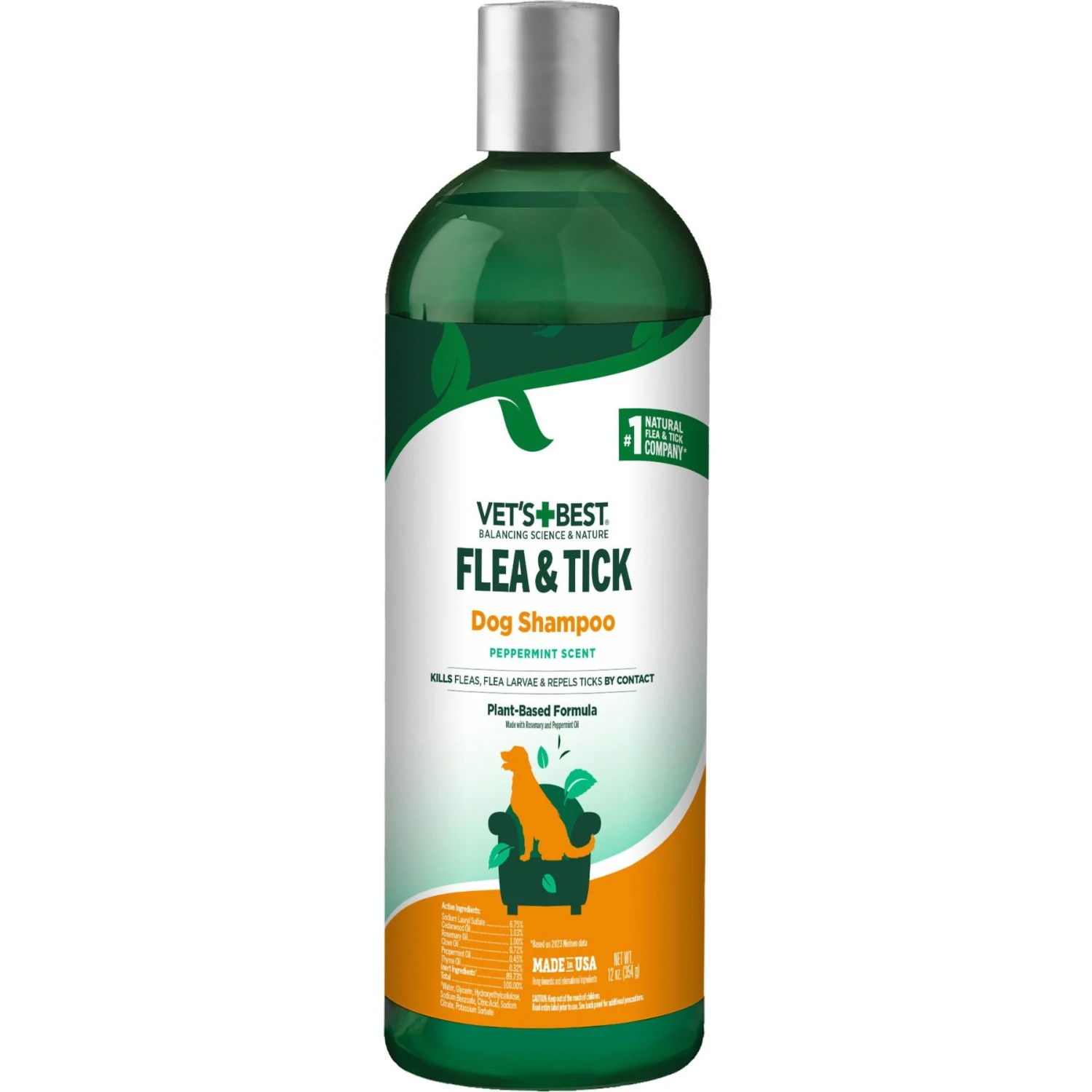 Vet's Best Advanced Strength Flea & Tick Dog Shampoo 1 Vet's Best Advanced Strength Flea & Tick Dog Shampoo