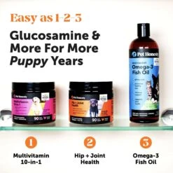 PetHonesty Advanced Hip + Joint Chicken Flavored Soft Chews Joint Supplement For Dogs -Pet Wellness 163813 PT6. AC SS1800 V1697645856