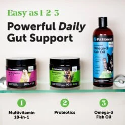 PetHonesty Digestive Probiotics Duck Flavored Soft Chews Digestive Supplement For Dogs -Pet Wellness 163821 PT6. AC SS1800 V1689360923