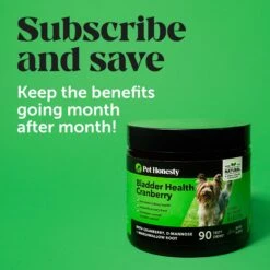 PetHonesty Bladder Health Cranberry Chicken Flavored Soft Chews Urinary Supplement For Dogs -Pet Wellness 163823 PT7. AC SS1800 V1676476546