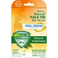 TropiClean Flea & Tick Collar For Dogs Small & Medium Breeds