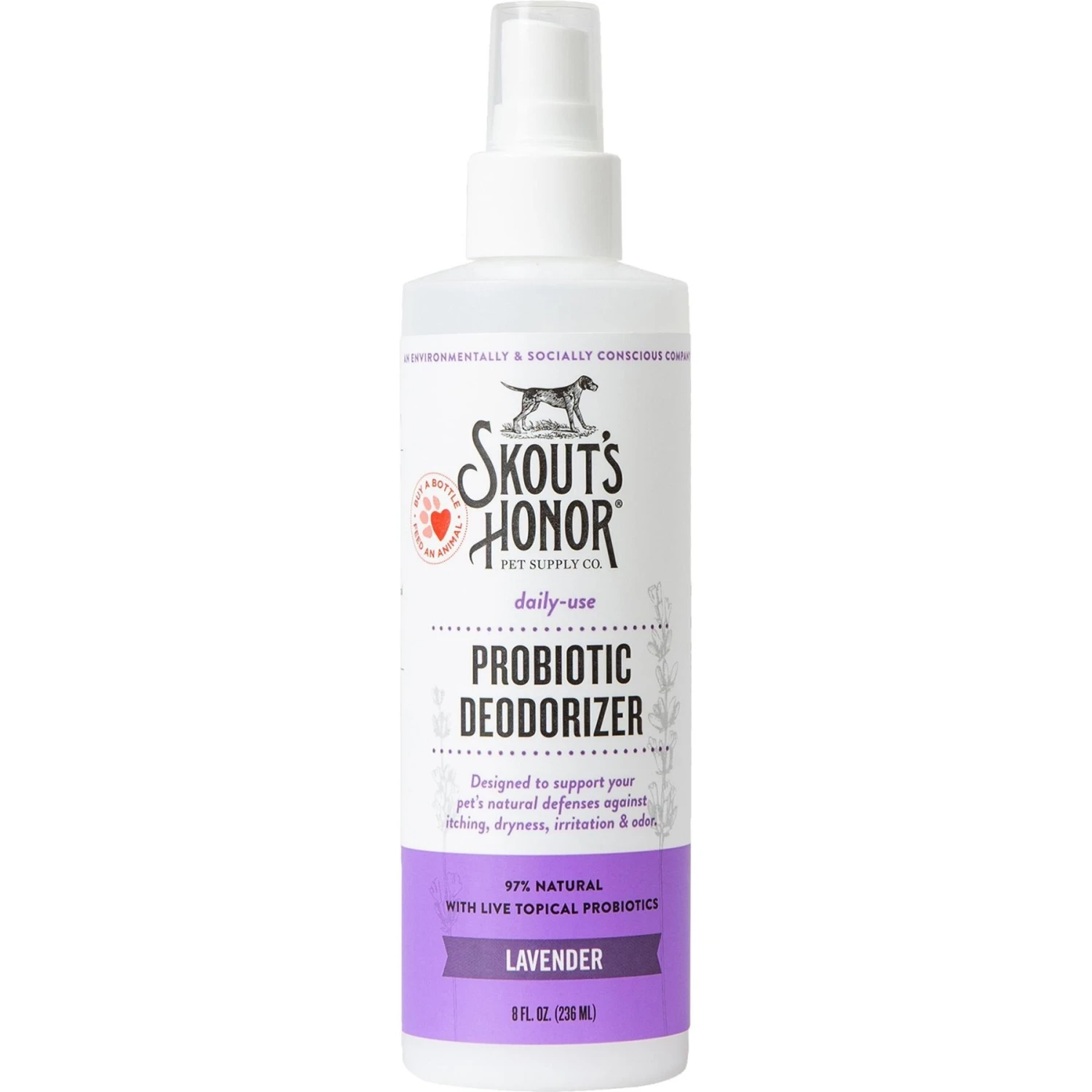 Skout's Honor Probiotic Lavender Dog Deodorizer 1 Skout's Honor Probiotic Lavender Dog Deodorizer