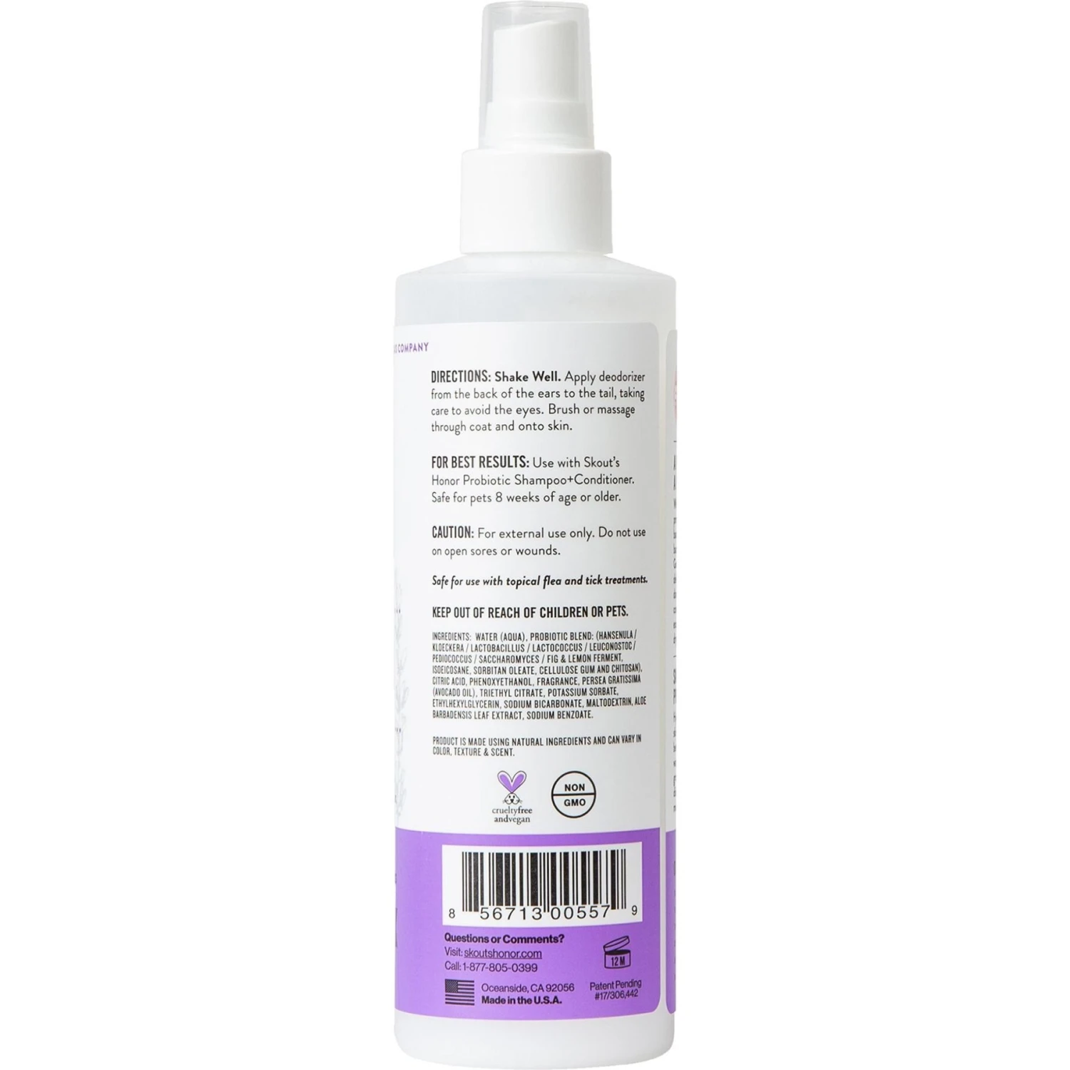 Skout's Honor Probiotic Lavender Dog Deodorizer 2 Skout's Honor Probiotic Lavender Dog Deodorizer - Image 2