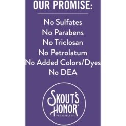 Skout's Honor Probiotic Lavender Dog Deodorizer 11 Skout's Honor Probiotic Lavender Dog Deodorizer -Pet Wellness 164151 PT4. AC SS1800 V1658215590
