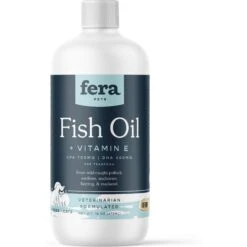 Fera Pet Organics Fish Oil + Vitamin E Dog & Cat Supplement