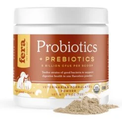 Fera Pet Organics Probiotics With Organic Prebiotics For Dogs & Cats