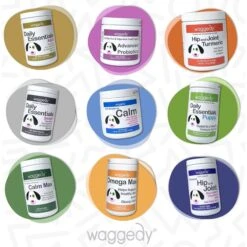 Waggedy Daily Essentials Multivitamin Senior Dog Supplement -Pet Wellness 165428 PT5. AC SS1800 V1555345670