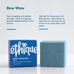 Ethique Bow Wow Dog Shampoo Bar -Pet Wellness 165563 PT3. AC SS1800 V1555957020