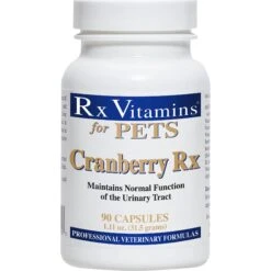 Rx Vitamins Cranberry Rx Capsules Urinary Supplement For Cats & Dogs