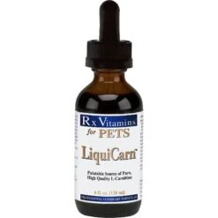 Rx Vitamins LiquiCarn Liquid Heart Supplement For Cats & Dogs