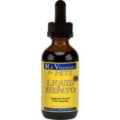 Rx Vitamins Hepato Chicken Flavored Liquid Liver Supplement For Cats & Dogs