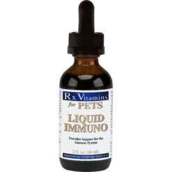 Rx Vitamins Immuno Liquid Immune Supplement For Cats & Dogs