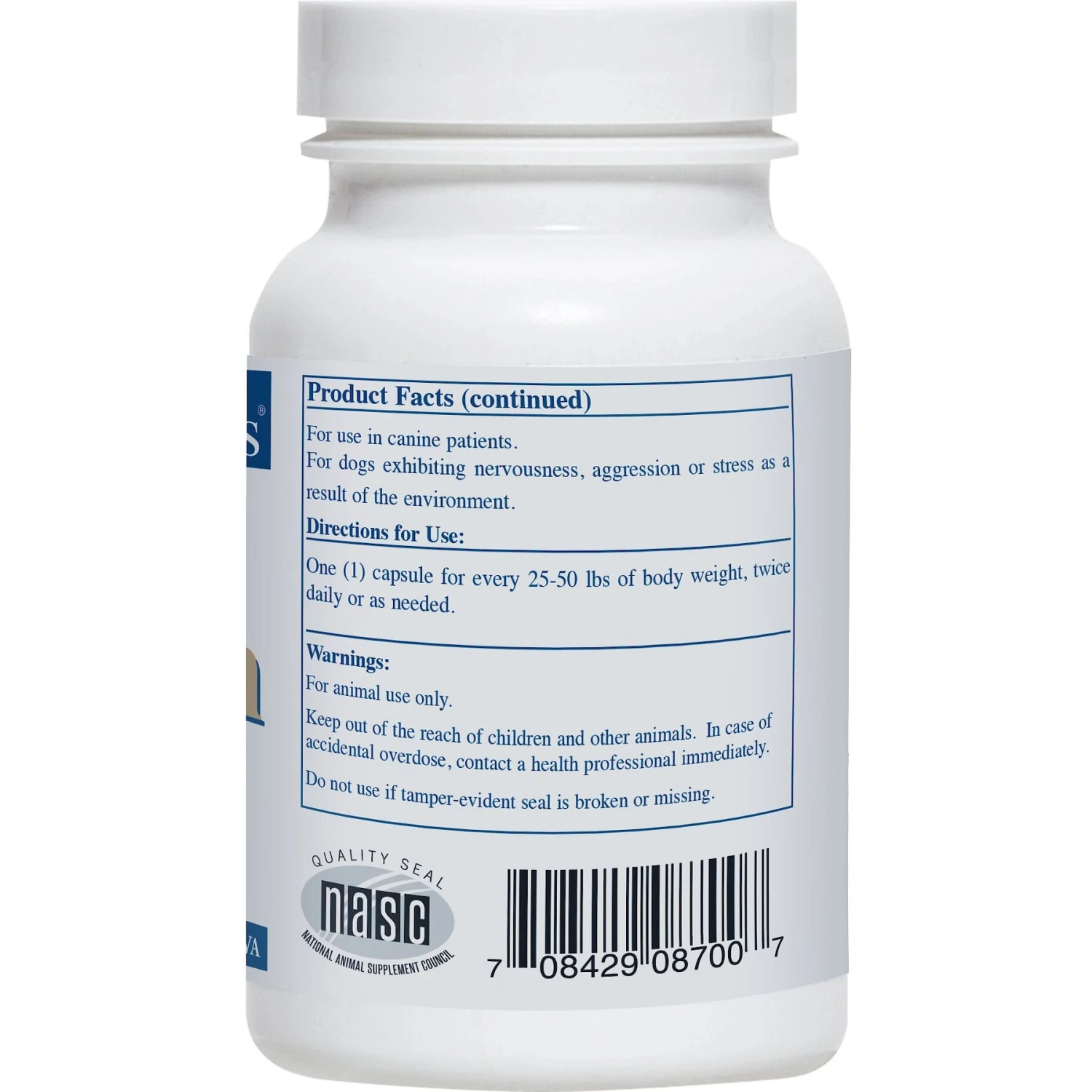 Rx Vitamins NutriCalm Capsules Calming Supplement For Dogs 3 Rx Vitamins NutriCalm Capsules Calming Supplement For Dogs - Image 3