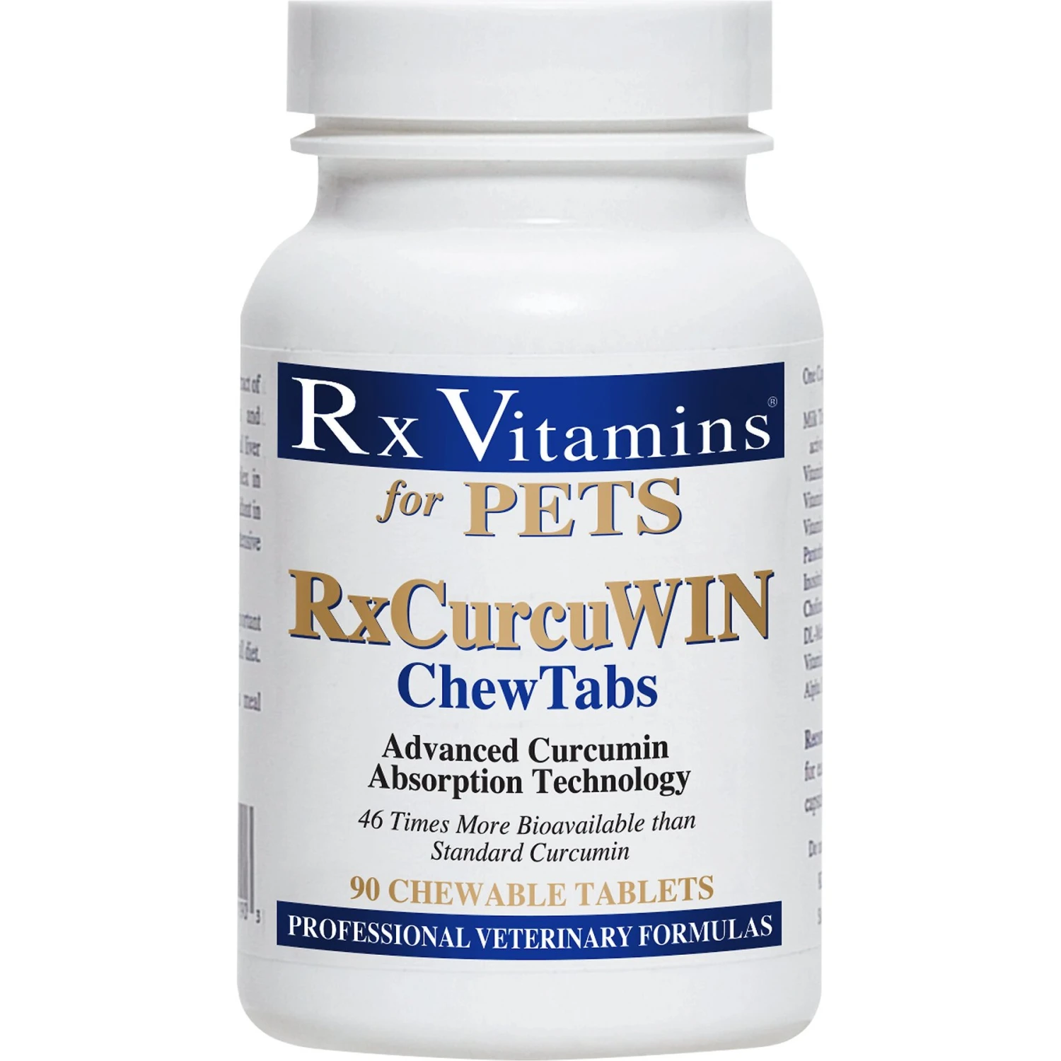 Rx Vitamins RxCurcuWIN Chewable Tablet Immune Supplement For Cats & Dogs 1 Rx Vitamins RxCurcuWIN Chewable Tablet Immune Supplement For Cats & Dogs