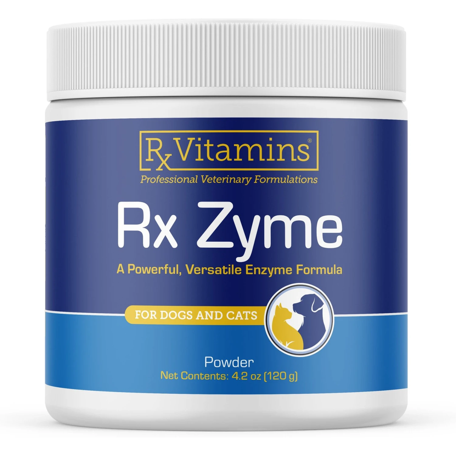 Rx Vitamins Rx Zyme Powder Digestive Supplement For Cats & Dogs 1 Rx Vitamins Rx Zyme Powder Digestive Supplement For Cats & Dogs