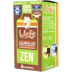 Licks Pill-Free ZEN Calming Braised Beef Flavor Dog Supplement