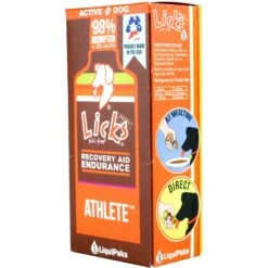 Licks Pill-Free ATHLETE Muscle Recovery & Endurance Support Dog Supplement