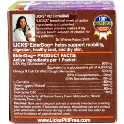 Licks Pill-Free ElderDog Mobility + Long-Term Health Support Senior Dog Supplement -Pet Wellness 166650 PT1. AC SS1800 V1556224343