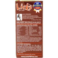 Licks Pill-Free MULTI-VITAMIN Dog Supplement 3 Licks Pill-Free MULTI-VITAMIN Dog Supplement -Pet Wellness 166654 PT1. AC SS1800 V1556224364