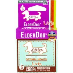 Licks Littles ElderDog Chicken Flavored Supplement For X-Small & Small Breed Senior Dogs
