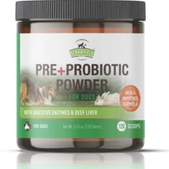 Strawfield Pets Pre + Probiotic Powder Dog Supplement