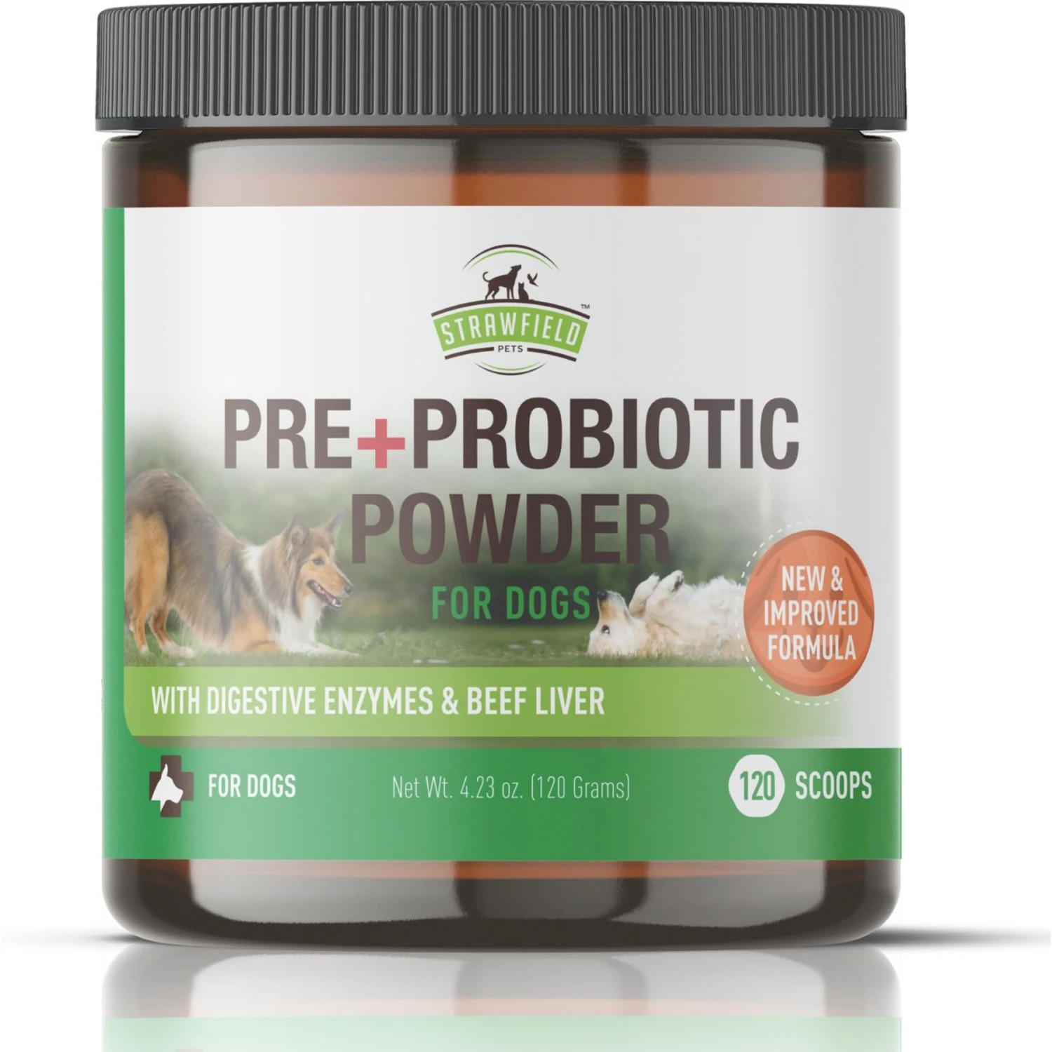 Strawfield Pets Pre + Probiotic Powder Dog Supplement 1 Strawfield Pets Pre + Probiotic Powder Dog Supplement