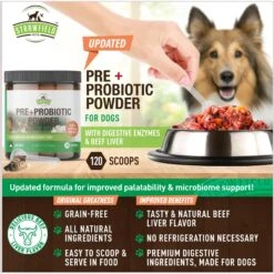 Strawfield Pets Pre + Probiotic Powder Dog Supplement 12 Strawfield Pets Pre + Probiotic Powder Dog Supplement -Pet Wellness 169439 PT3. AC SS1800 V1678475280