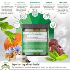 Strawfield Pets Pre + Probiotic Powder Dog Supplement 14 Strawfield Pets Pre + Probiotic Powder Dog Supplement -Pet Wellness 169439 PT5. AC SS1800 V1678467884