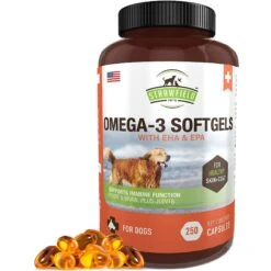 Strawfield Pets Omega-3 Soft Gels Dog Supplement