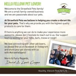 Strawfield Pets Omega-3 Soft Gels Dog Supplement -Pet Wellness 169445 PT8. AC SS1800 V1557864760