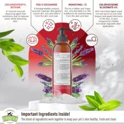 Strawfield Pets Chlorhexidine Medicated Dog, Cat & Horse Shampoo 13 Strawfield Pets Chlorhexidine Medicated Dog, Cat & Horse Shampoo -Pet Wellness 169447 PT4. AC SS1800 V1679928952