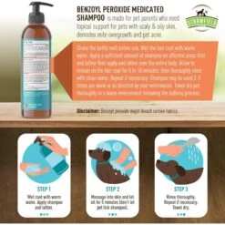 Strawfield Pets Benzoyl Peroxide Medicated Dog & Cat Shampoo -Pet Wellness 169449 PT6. AC SS1800 V1679928892