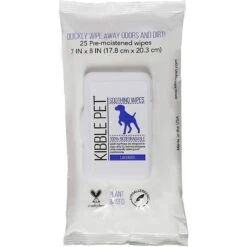 Kibble Pet Soothing Lavender Dog Wipes