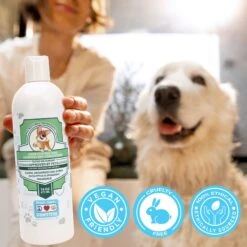 Pawtitas Organic Eucalyptus & Spearmint Oatmeal Dog Shampoo & Conditioner 17 Pawtitas Organic Eucalyptus & Spearmint Oatmeal Dog Shampoo & Conditioner -Pet Wellness 173803 PT8. AC SS1800 V1682099793
