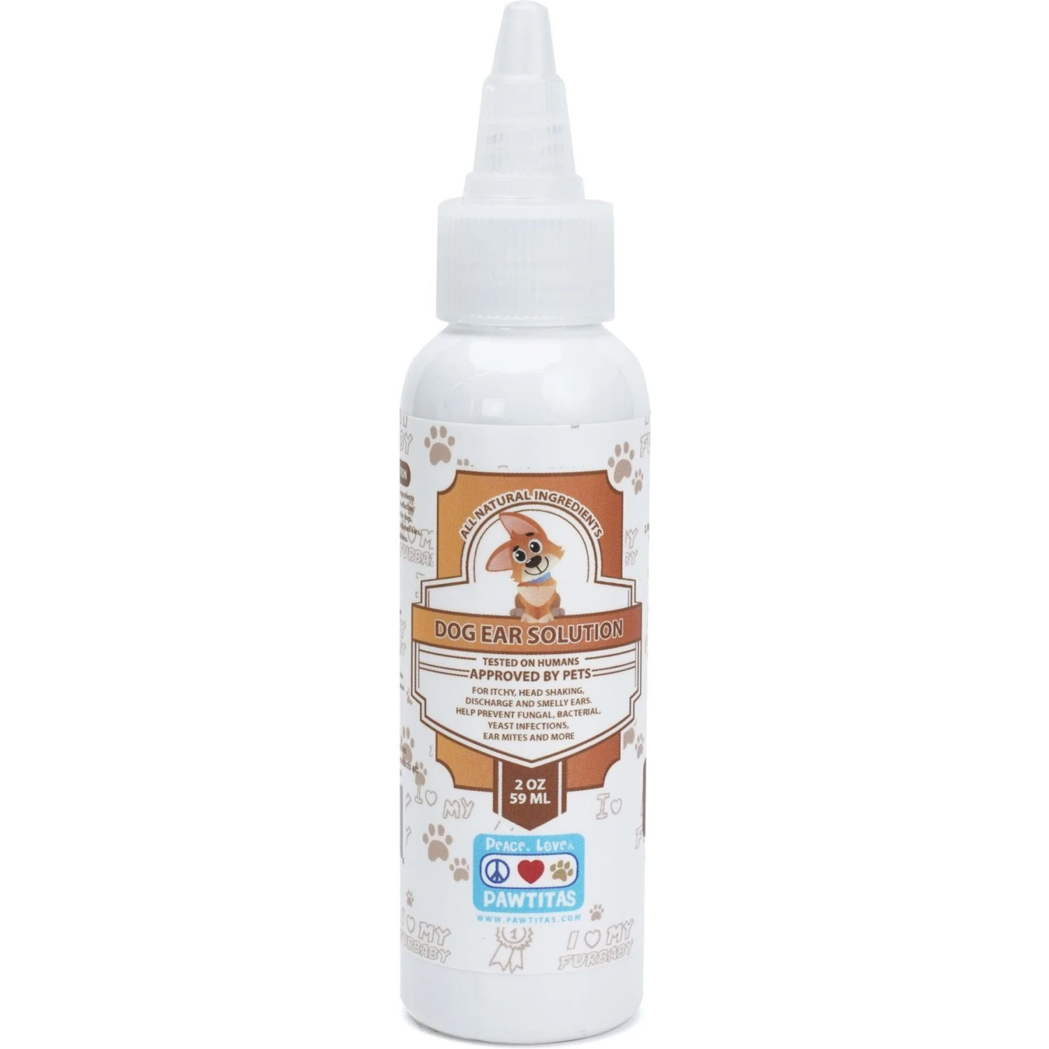 Pawtitas Organic Ear Dog Cleaner 1 Pawtitas Organic Ear Dog Cleaner
