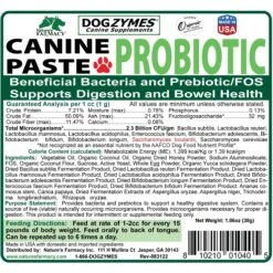 Nature's Farmacy Dogzymes Probiotic Paste Dog Supplement -Pet Wellness 173826 PT5. AC SS1800 V1569253318