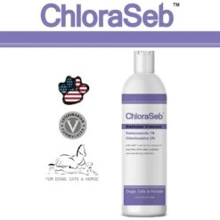 ChloraSeb Antiseptic Dog Shampoo -Pet Wellness 175562 PT4. AC SS1800 V1677707264