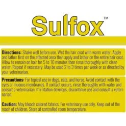 Sulfox Dog Shampoo 14 Sulfox Dog Shampoo -Pet Wellness 175566 PT6. AC SS1800 V1678381050