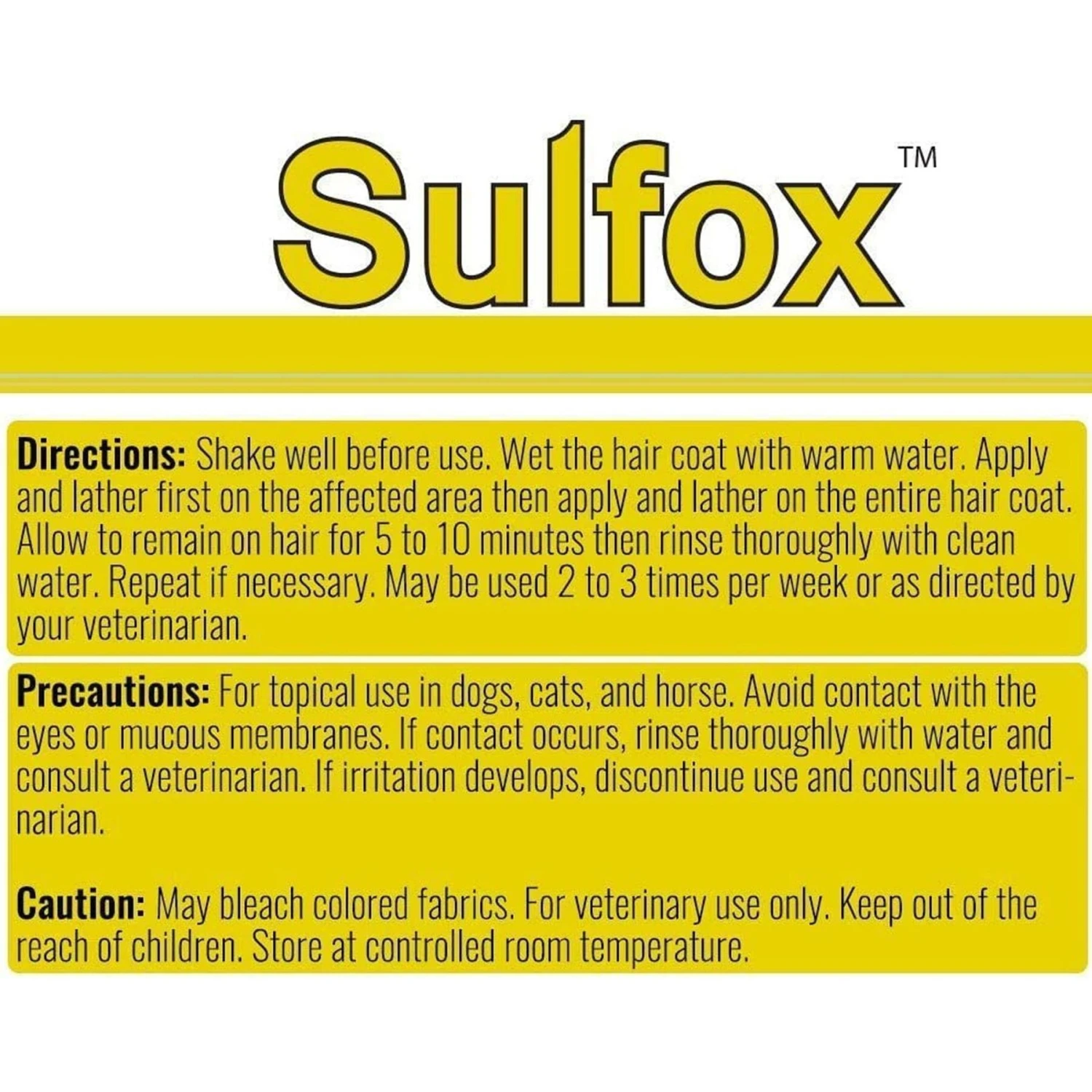 Sulfox Dog Shampoo 7 Sulfox Dog Shampoo - Image 7