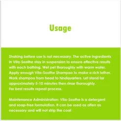 Vita-Soothe Aloe & Oatmeal Dog Shampoo -Pet Wellness 175576 PT5. AC SS1800 V1678889377