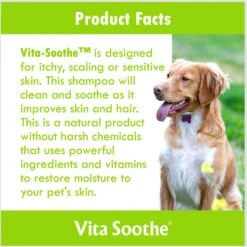 Vita-Soothe Aloe & Oatmeal Dog Shampoo -Pet Wellness 175576 PT6. AC SS1800 V1678889426