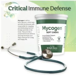 Mycogen Immune Supplement Soft Chew For Dogs -Pet Wellness 175591 PT2. AC SS1800 V1680193399